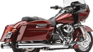 COBRA RPT 3" Mufflers - Chrome - '95-'16 Bagger