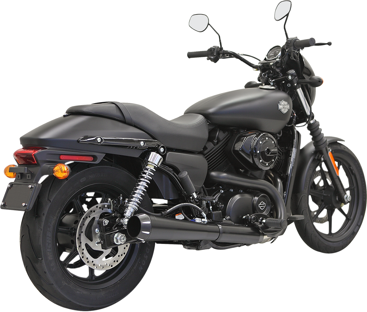 KHROME WERKS 4-1/2" HP-Plus® Slip-On Mufflers - Chrome Edge - Image 2