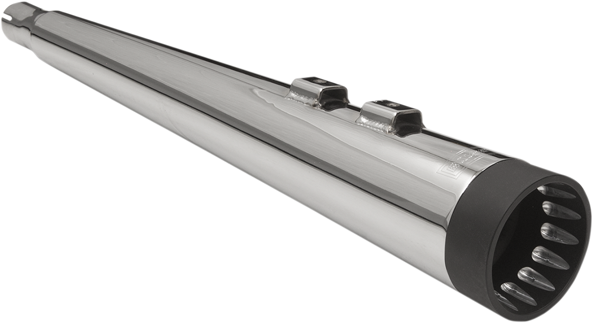 VANCE & HINES 3" Twin Slash Slip-On Mufflers - Black - Image 2