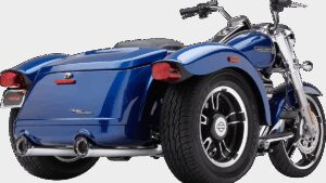 COBRA RPT Mufflers - Chrome - '15-'20 Freewheeler