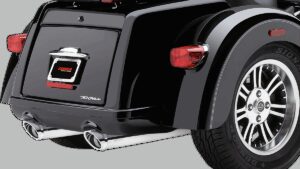 COBRA Chrome Tri Glide Mufflers