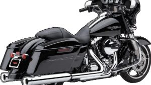 COBRA Neighbor Hater Mufflers for '95-'16 Bagger - Chrome