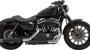 COBRA 3" Slashcut Mufflers for XL - Black