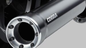 COBRA 3" RPT Mufflers - Black - '04-'13 XL
