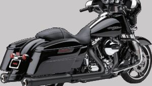 COBRA Neighbor Hater Mufflers for '95-'16 Bagger - Black