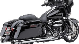 COBRA Race Pro Mufflers - Chrome - FL