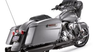 S&S CYCLE 4-1/2" MK45 Performance Mufflers - Black Tracer