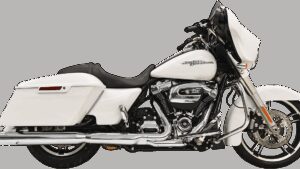 BASSANI XHAUST DNT Straight Can Mufflers for FL - Chrome/Black