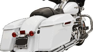 BASSANI XHAUST DNT Straight Can Mufflers for FL - Chrome