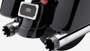 COBRA 4" Mufflers for FL - Chrome
