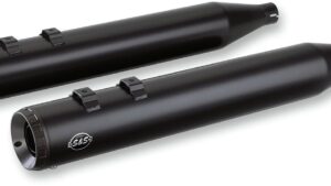S&S CYCLE Grand National Mufflers - Black