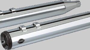 S&S CYCLE Grand National Mufflers - Chrome