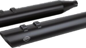 S&S CYCLE Slash Cut Mufflers - Black