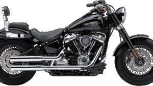 COBRA Neighbor Hater Mufflers for Softail - Chrome