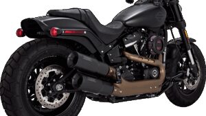 VANCE & HINES Black Hi-Output Mufflers