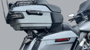 KHROME WERKS 4-1/2" HP-Plus® Slip-On Mufflers - Black with Tracer - Touring