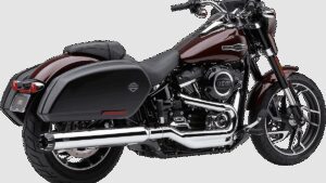 COBRA Dual Cut Muffler for FLSB - Chrome