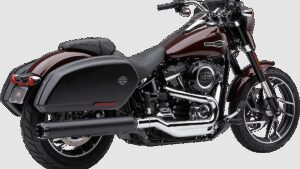 COBRA Dual Cut Muffler for FLSB - Black