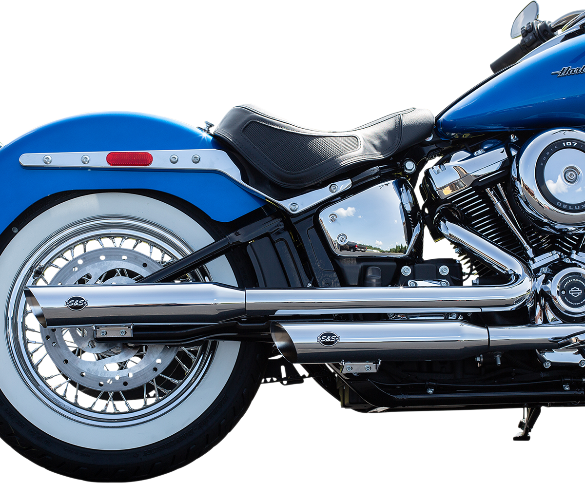 COBRA 3" RPT Mufflers for '95-'17 FXD - Chrome - Image 2