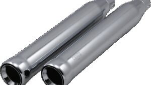 COBRA Neighbor Hater Mufflers for '07-'17 Softail - Chrome