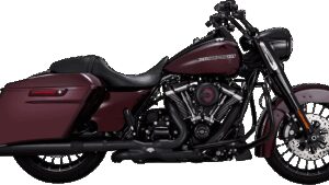 VANCE & HINES 4-1/2" Torquer Slip-On Mufflers - Black