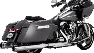 VANCE & HINES 4-1/2" Torquer Mufflers for '95-'16 FL - Chrome