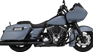 VANCE & HINES 4-1/2" Torquer Mufflers for '95-'16 FL - Black