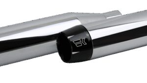 KHROME WERKS 3-1/2" Slip-On Mufflers - Chrome