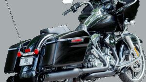 S&S CYCLE 4-1/2" Black MK45 Cutlass Performance Mufflers