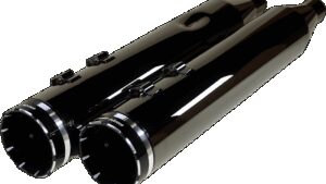 KHROME WERKS 4-1/2" HP-Plus® Slip-On Mufflers - Eclipse® with Tracer Tip