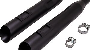 VANCE & HINES Blackslash 450 Slip-On Mufflers - Black