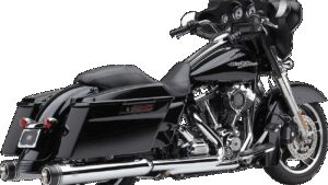 COBRA 4-1/2" Neighbor Haters® Series Mufflers - Chrome