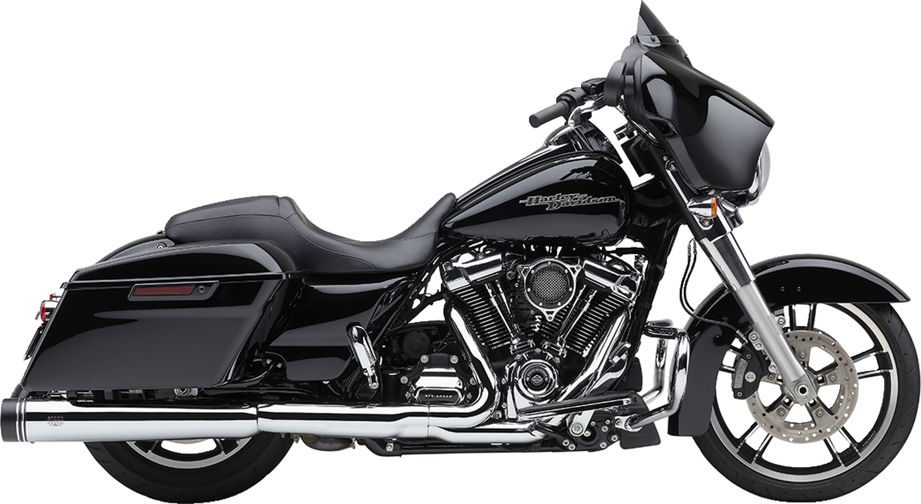 COBRA 4-1/2" Neighbor Haters® Series Mufflers - Chrome