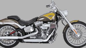 VANCE & HINES 3" Twin Slash Slip-On Muffler - Chrome