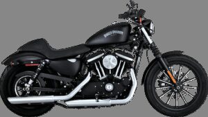 VANCE & HINES 3" Twin Slash Slip-On Muffler - Chrome