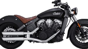 VANCE & HINES 3" Twin Slash Slip-On Mufflers - Chrome