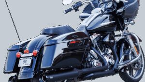 S&S CYCLE 4-1/2" GNX Slip-On Mufflers - Guardian Black