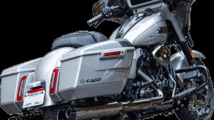 S&S CYCLE 4-1/2" MK45 Performance Slip-On Mufflers - Lava Chrome - 50-State