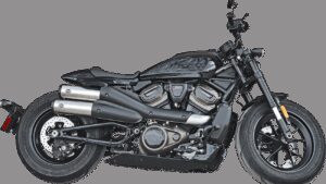 S&S CYCLE 4" Grand National Slip-On Mufflers - Stainless Steel - Sportster S