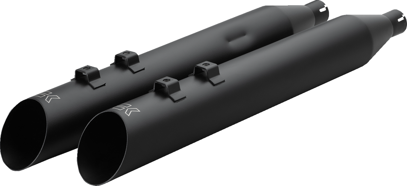 TRASK EXHAUST 2:1 IND SCT BLACK