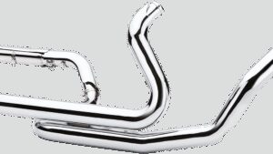 COBRA Powerport Headpipes - Chrome - '10-'16 Bagger