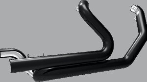 KHROME WERKS Aggressor 2-into-1-into-2 Header - Black