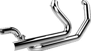 KHROME WERKS Aggressor 2-into-2 Crossover Headers - Chrome - FL