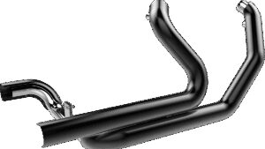 KHROME WERKS Aggressor 2-into-2 Crossover Headers - Black - FL