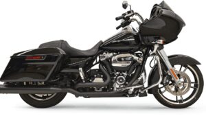 BASSANI XHAUST True-Dual Down Under Headpipes - Black - M8