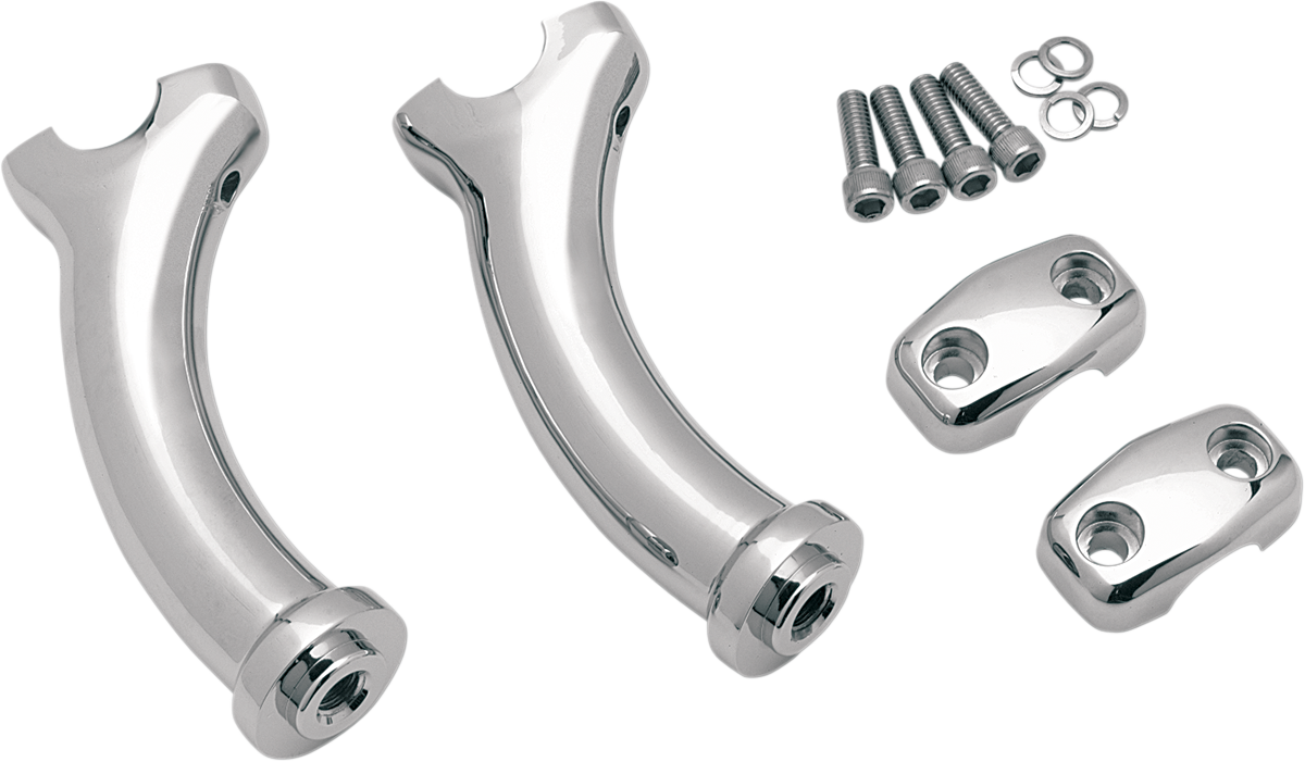 DRAG SPECIALTIES RISERS 5.5"X2.0"PULLBACK