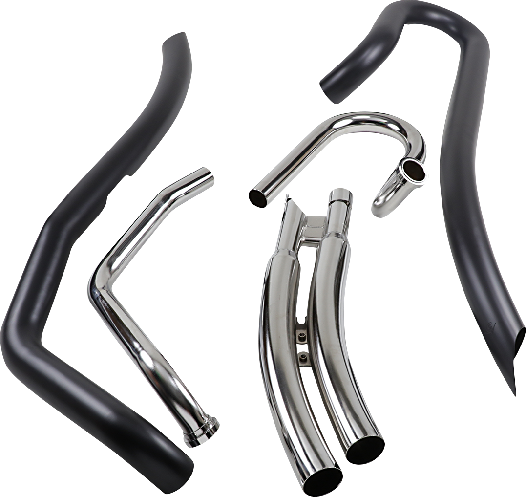 COBRA EXHAUST SWEPT M109R BLK