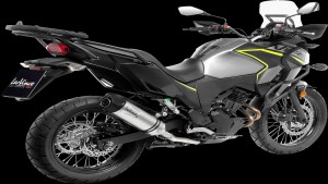 LEOVINCE MUFFLER LV 1 BLACK KAWASAKI VERSYS - X