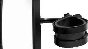 PARTS UNLIMITED Mirror - Side View - Rectangle - Black