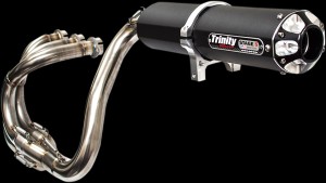 TRINITY RACING EXHAUST STN YXZ1000 BK